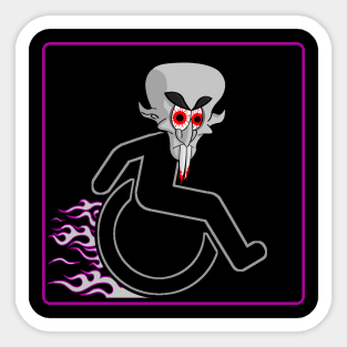 WHEELCHARIOT 9 (Nosferatu) 1 Sticker